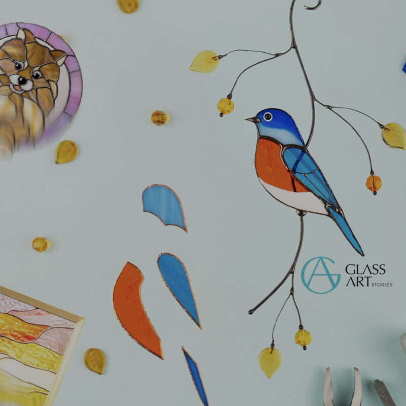 Case of promoting an online stained glass shop in the USA and Europe
